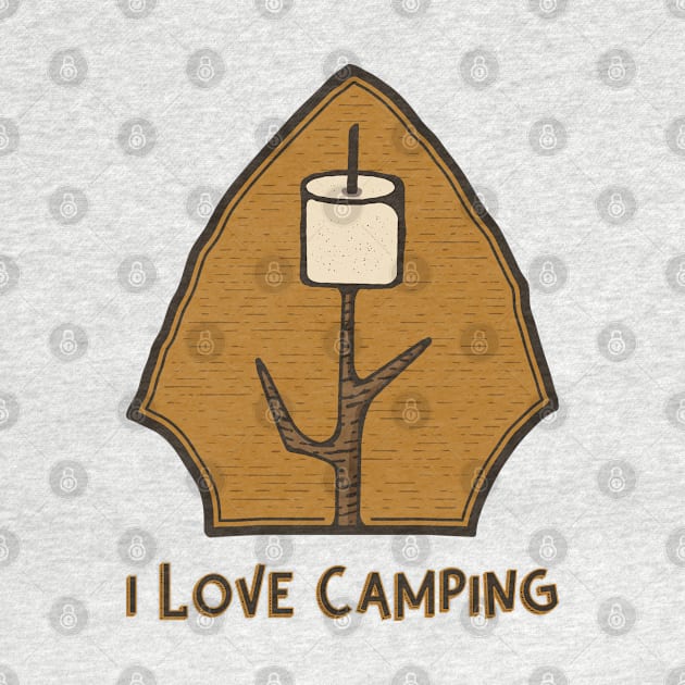 I Love Camping by happysquatch